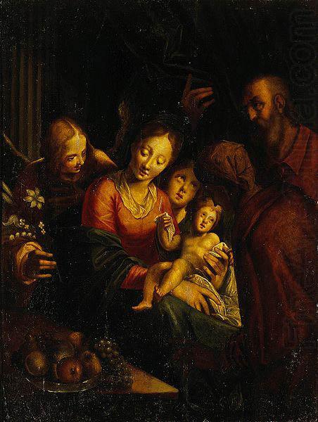 Hans von Aachen The Holy Family china oil painting image